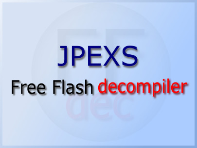 JPEXS Free Flash Decompiler 7.1.2 中文版 免费 Flash 反编译工具